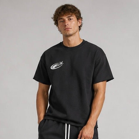RUX Core Tee – Raw Black