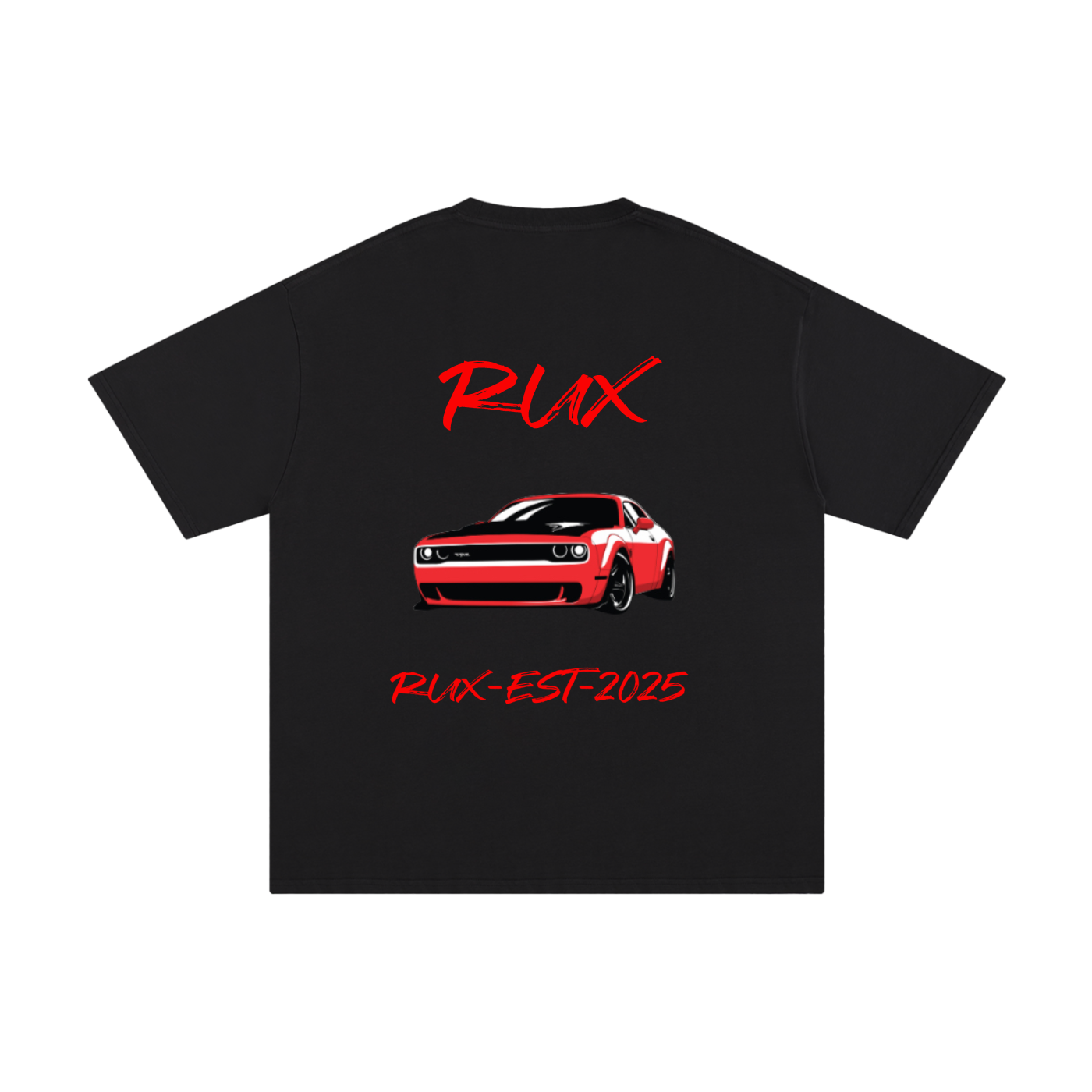 Red RUX car design (RUX EST 2025)