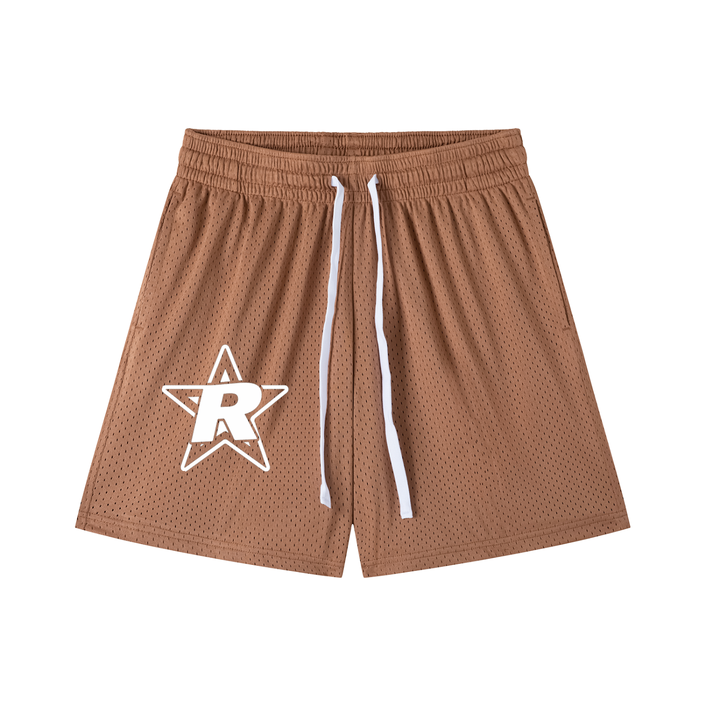 RUX "R" Mesh Drawstring Shorts