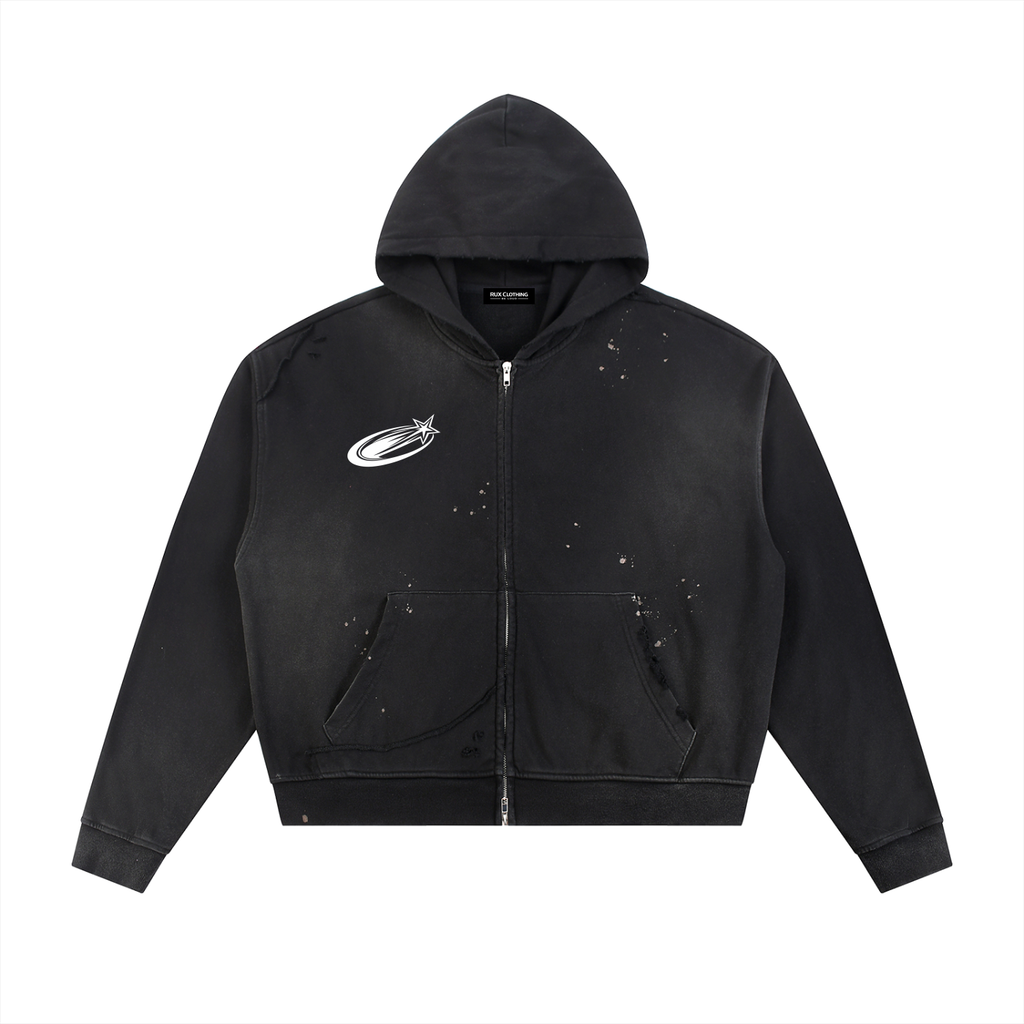 RUX Core Hoodie - Raw Black