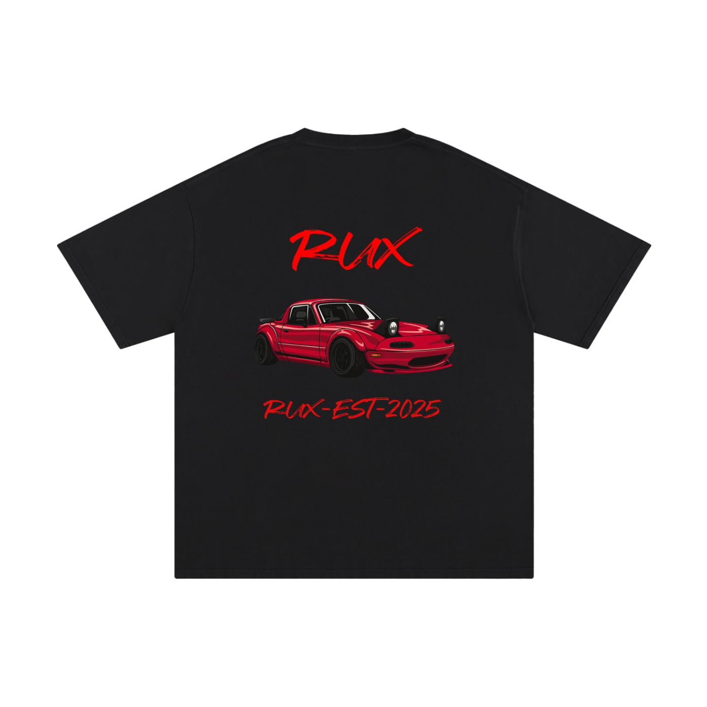 red RUX car design