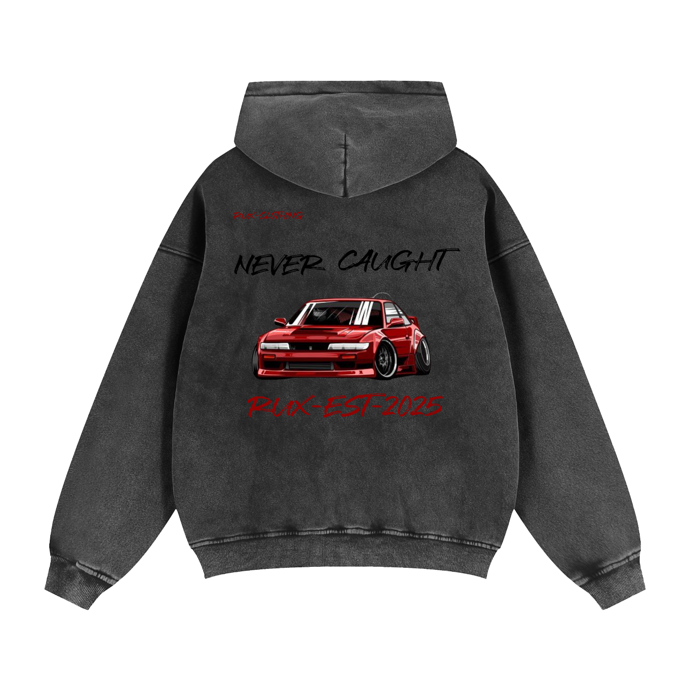 Zip-Through Boxy Fleece Hoodie