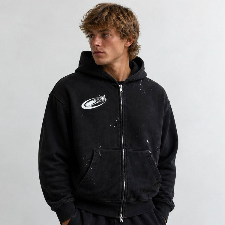 RUX Core Hoodie - Raw Black