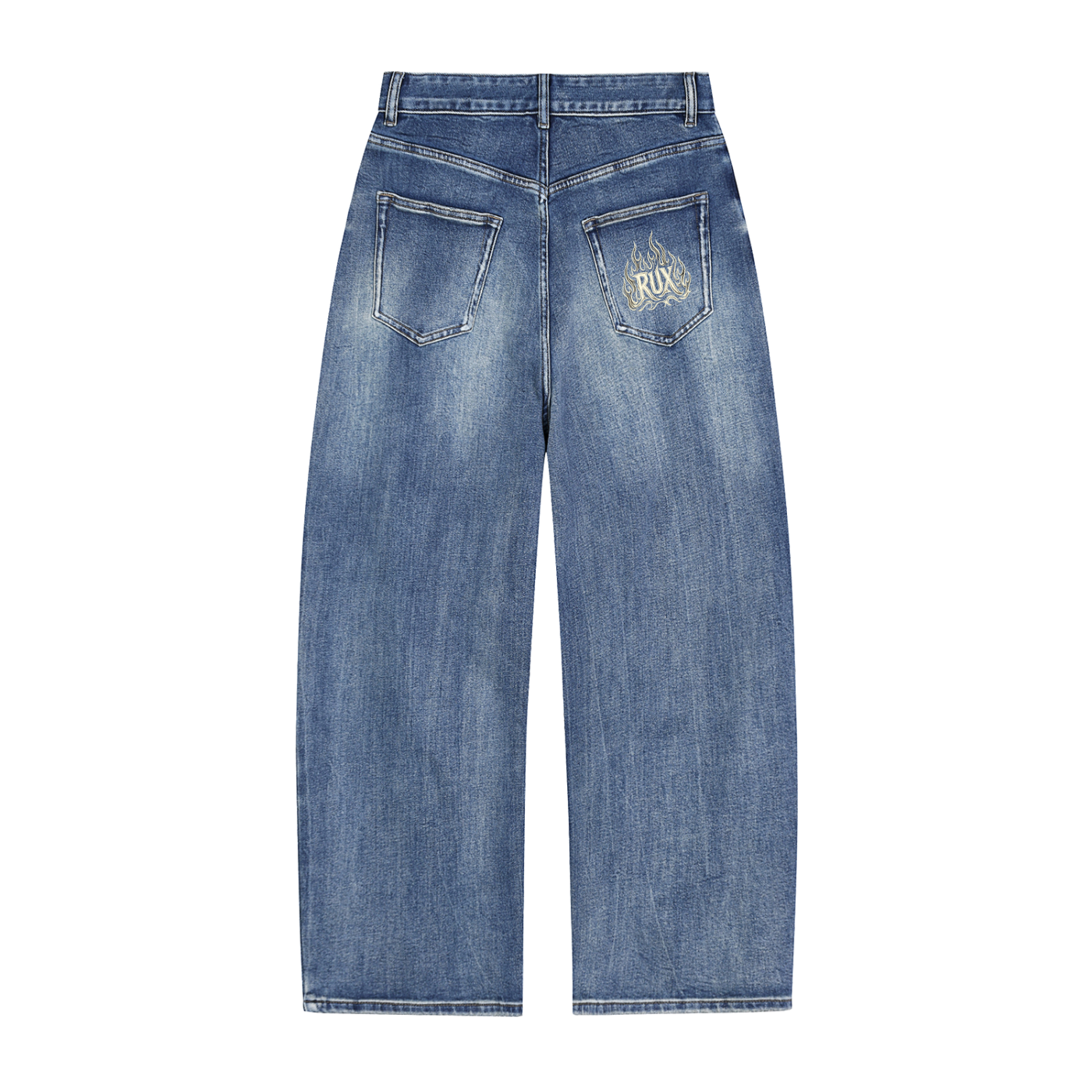 RUX Wide Leg Light Denim